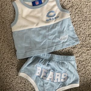 Baby chicago bears outfit